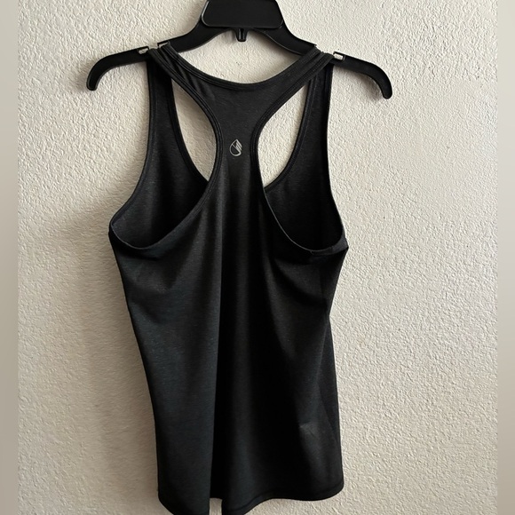Icyzone Women's Charcoal Tank Top M - Picture 3 of 7